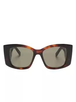 Stella McCartney Eyewear солнцезащитные очки Falabella в оправе черепаховой расцветки, коричневый