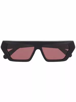 Stella McCartney Eyewear солнцезащитные очки в квадратной оправе, черный