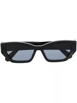 Stella McCartney Eyewear солнцезащитные очки в оправе 'кошачий глаз', черный