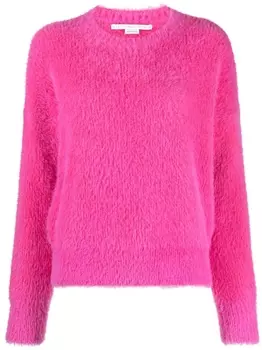 Stella McCartney фактурный джемпер, розовый
