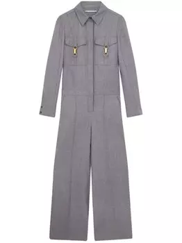 Stella McCartney фланелевый комбинезон, серый