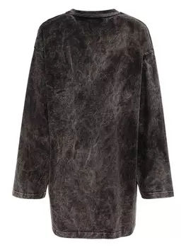 Stella McCartney футболка Big Cat, серый