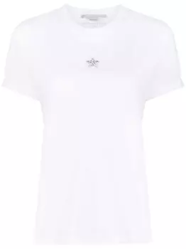 Stella McCartney футболка с вышивкой Mini Star, белый