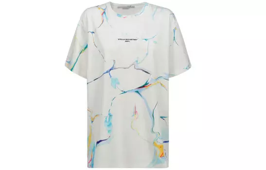 Stella McCartney Футболка женская белые