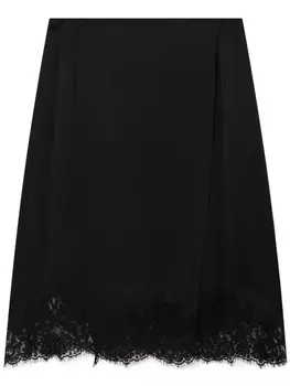 Stella McCartney худи Guipure с графичным принтом, черный