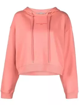Stella McCartney худи с длинными рукавами, розовый