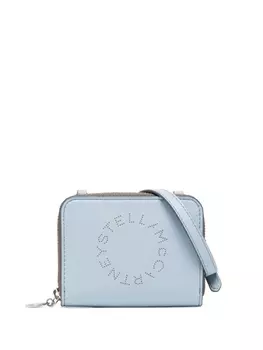 Stella McCartney картхолдер Stella Log с ремешком, синий