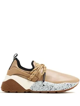 Stella McCartney кеды Eclypse из искусственной кожи, нейтральный цвет