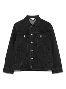 Stella McCartney Kids джинсовая куртка, черный