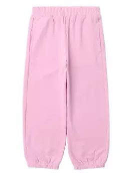 Stella McCartney Kids джогеры с графичным принтом, розовый