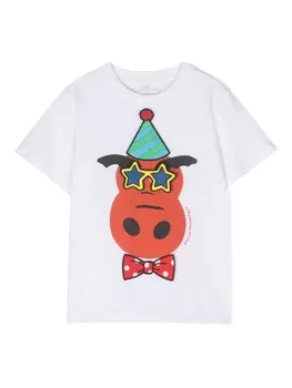 Stella McCartney Kids футболка Year Of The Dragon, белый