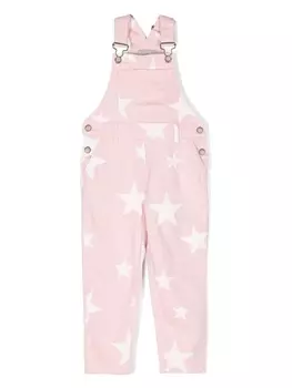 Stella McCartney Kids комбинезон с принтом, розовый
