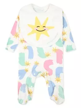 Stella McCartney Kids комплект для малышей с графическим принтом