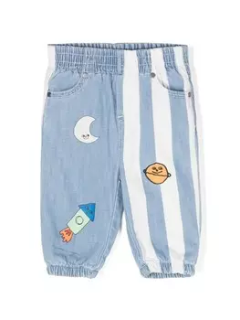 Stella McCartney Kids космические штаны, синий
