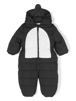 Stella McCartney Kids куртка Penguin с капюшоном, черный