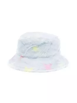 Stella McCartney Kids панама с принтом, синий