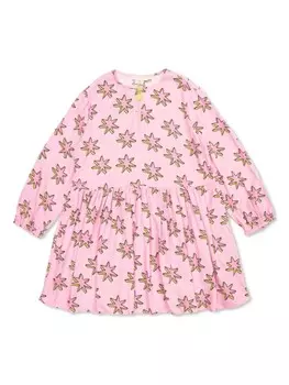 Stella McCartney Kids платье «Падающие звезды», розовый