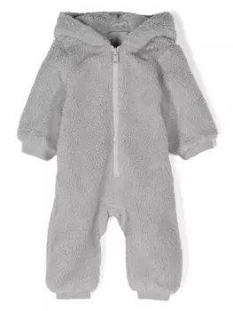 Stella McCartney Kids ромпер с ушками, серый