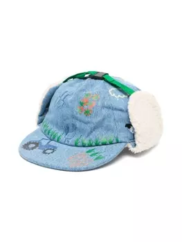 Stella McCartney Kids шляпа фермера, синий