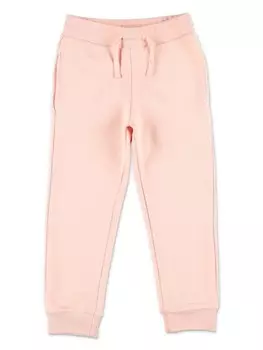 Stella McCartney Kids спортивные штаны с круглым принтом, розовый