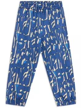 Stella McCartney Kids спортивные штаны Стелла, синий