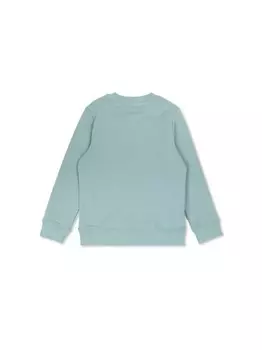 Stella McCartney Kids толстовка с графичным принтом, синий