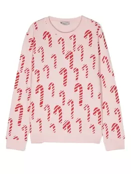 Stella McCartney Kids толстовка с принтом, розовый