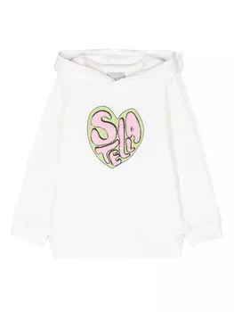Stella McCartney Kids толстовка Стелла, белый