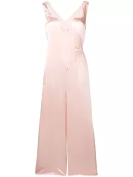 Stella McCartney комбинезон с кружевом, розовый
