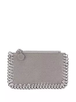 Stella McCartney кошелек Falabella на молнии, серый