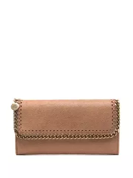 Stella McCartney кошелек Falabella с цепочкой, коричневый