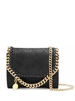 Stella McCartney кошелек Falabella Small Flap, черный
