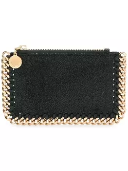 Stella McCartney кошелек на молнии 'Falabella', черный