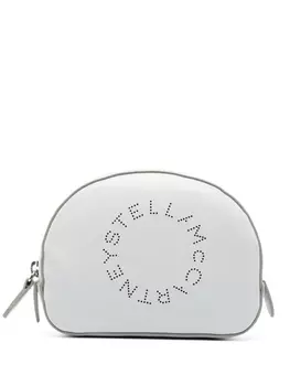 Stella McCartney косметичка с логотипом, синий