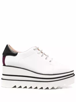 Stella McCartney кроссовки Elyse на платформе, белый