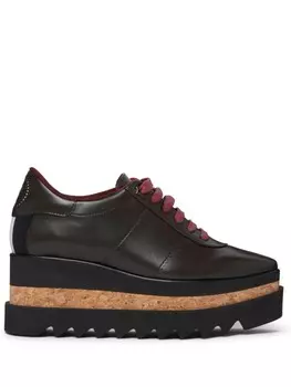 Stella McCartney кроссовки Sneak-Elyse на платформе, черный