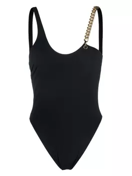 Stella McCartney купальник с цепочкой, черный