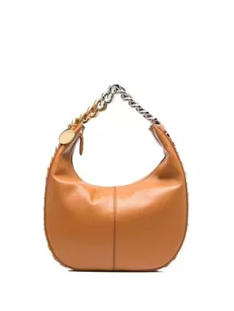 Stella McCartney маленькая сумка на плечо Frayme, коричневый