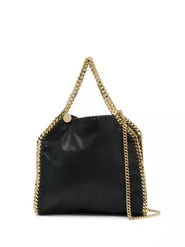 Stella McCartney маленькая сумка-тоут Falabella, черный