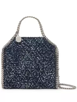 Stella McCartney маленькая сумка-тоут Falabella, синий