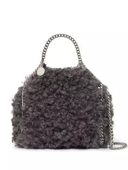 Stella McCartney маленькая сумка-тоут Falabella Teddy, серый