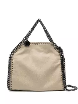 Stella McCartney маленькая сумка-тоут Falabella, зеленый