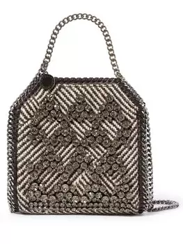 Stella McCartney маленькая сумка-тоут Falabella, коричневый