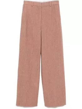 Stella McCartney меланжевые брюки, розовый