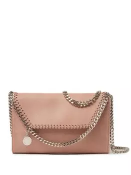 Stella McCartney мини-сумка через плечо Falabella, розовый