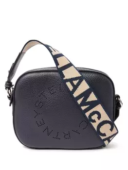 Stella McCartney мини-сумка через плечо с логотипом, черный