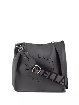 Stella McCartney мини-сумка через плечо Stella Logo, серый