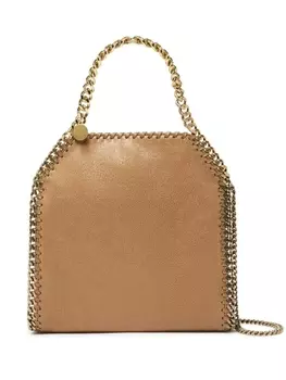 Stella McCartney мини-сумка Falabella, нейтральный цвет