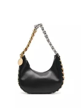 Stella McCartney мини-сумка на плечо Frayme, черный