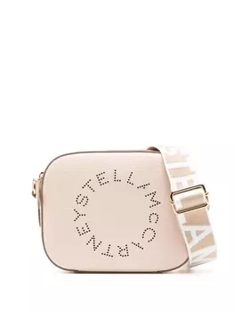 Stella McCartney мини-сумка с логотипом, розовый
